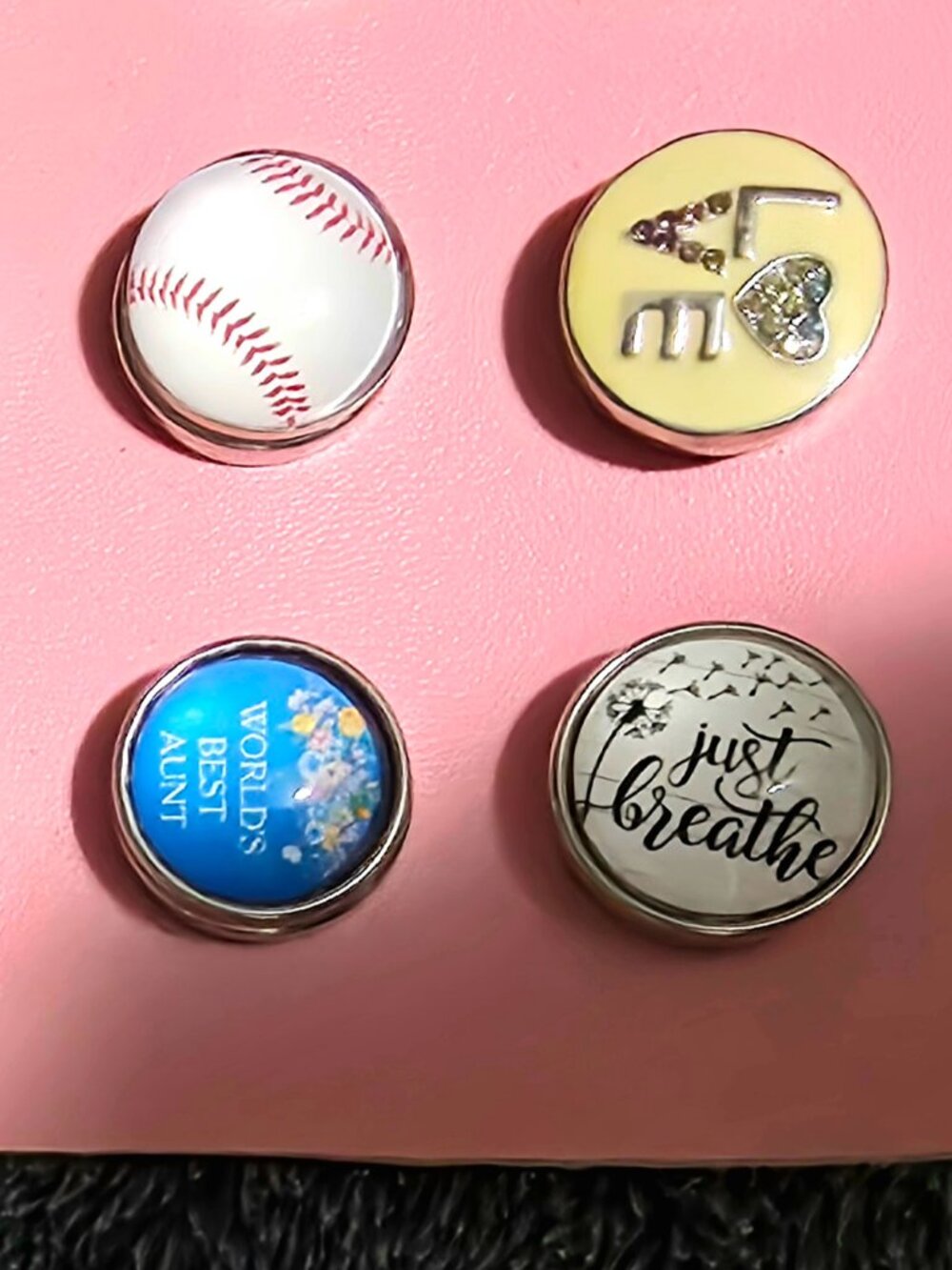 🪩Snap Charms Lot – 50+ Pieces + Display Board - Picture 7 of 8